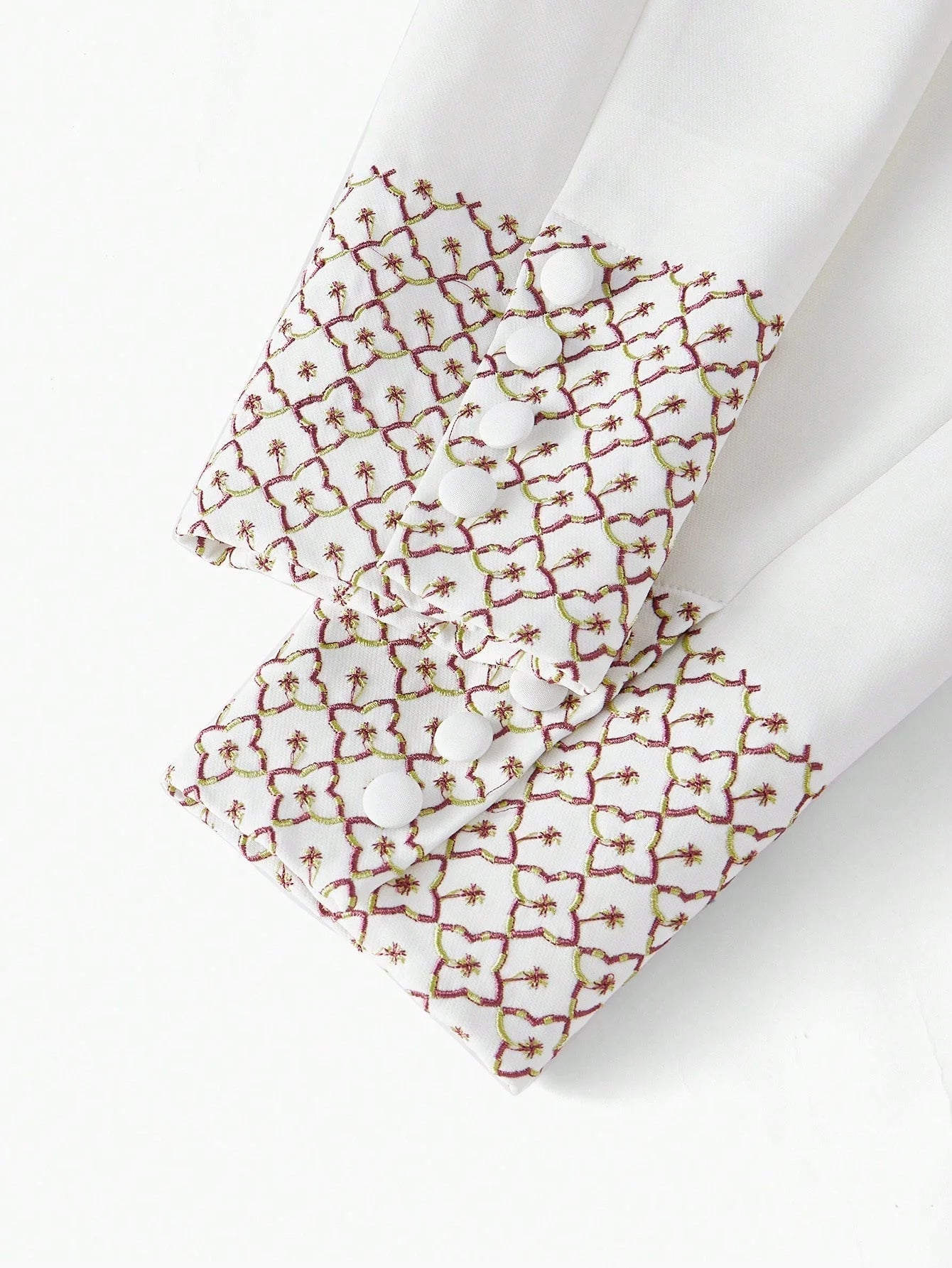 PREMIUM STRUCTURED FLORAL EMBROIDERY BLAZERSPRINGSUMMER