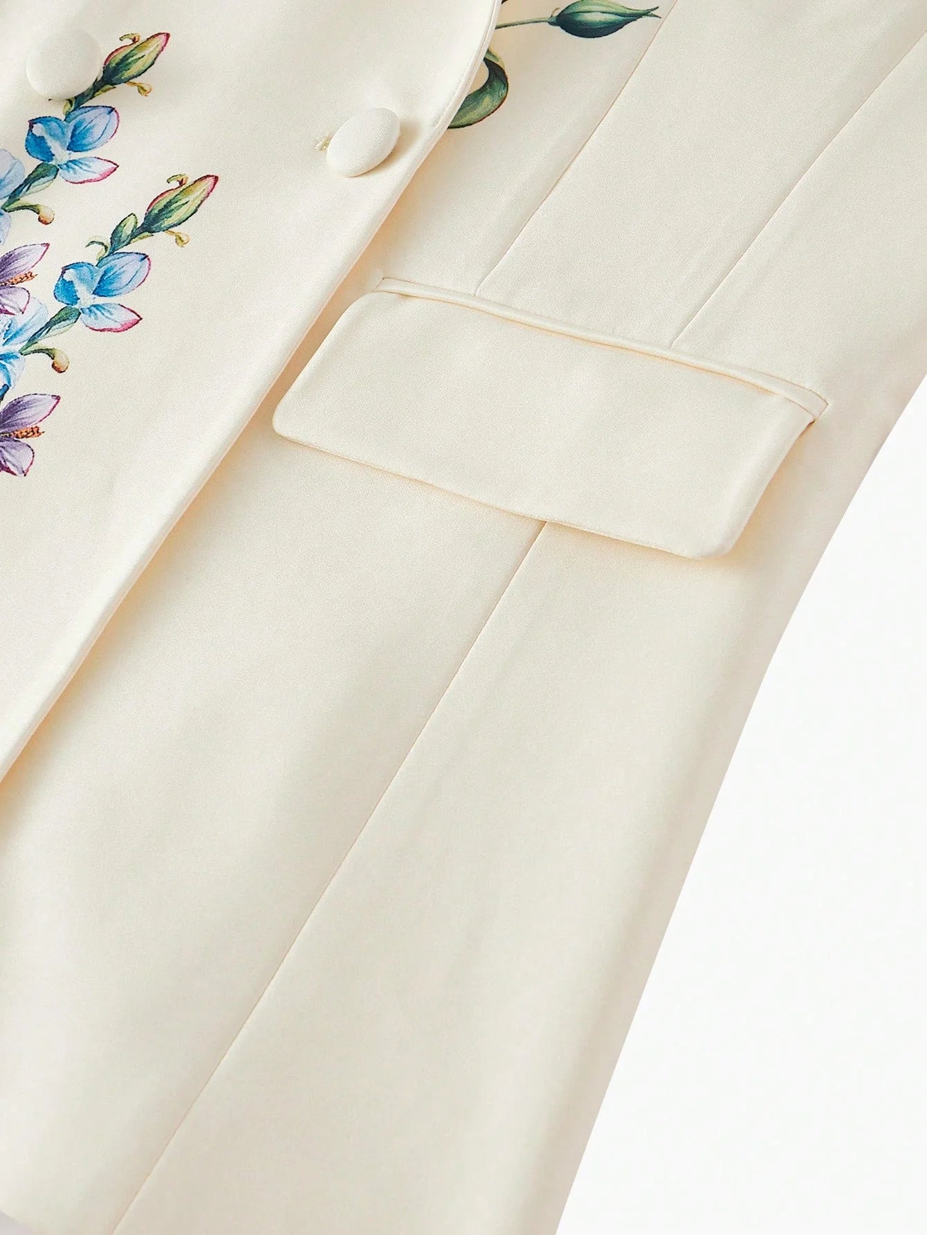 PREMIUM STRUCTURED FLORAL PRINT BLAZERSPRINGSUMMER