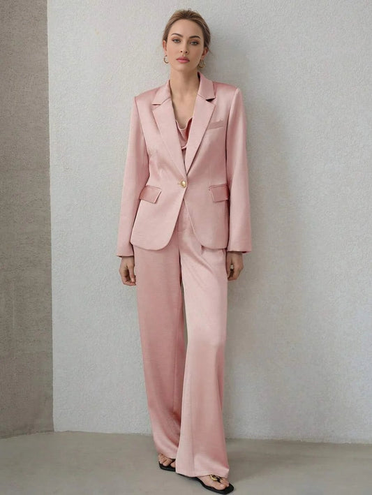 PREMIUM STRUCTURED SINGLE BUTTON BLAZER