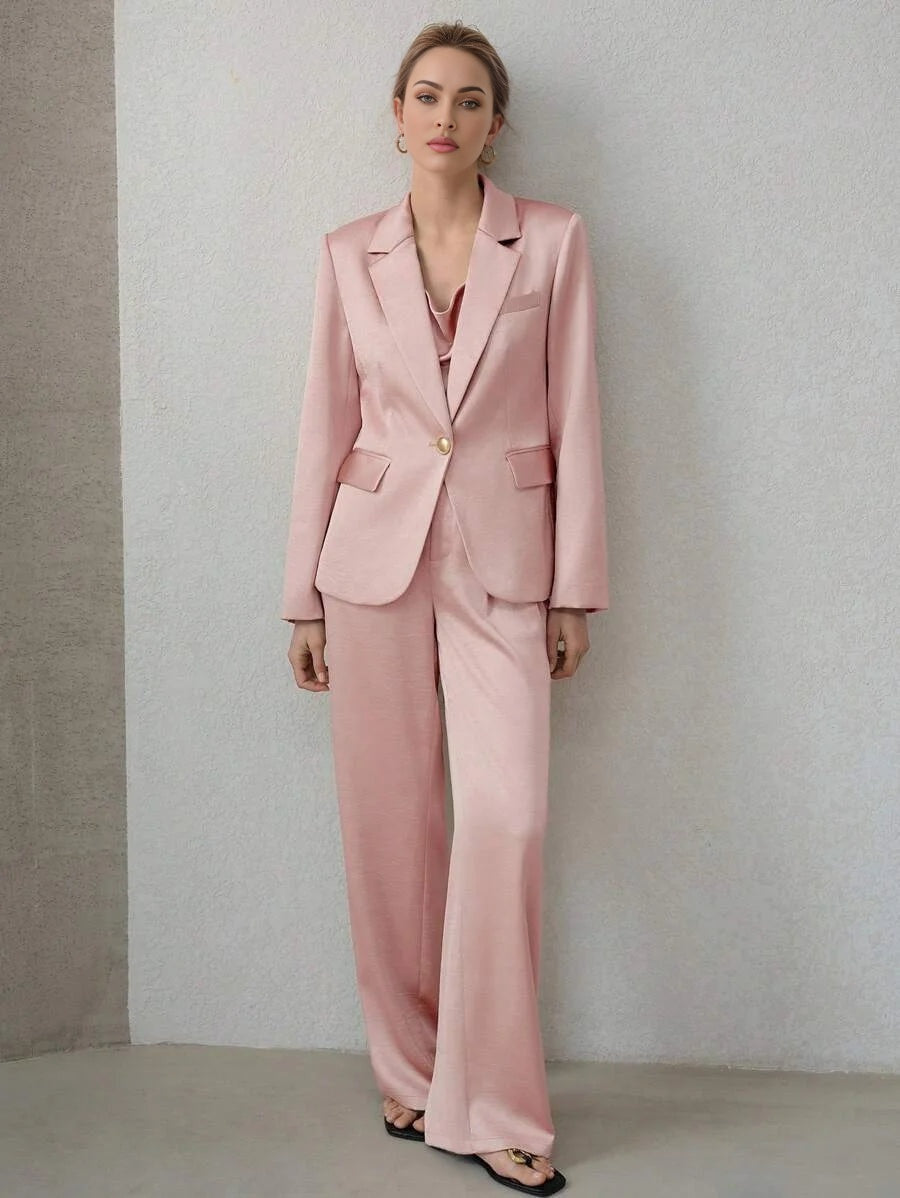 PREMIUM STRUCTURED SINGLE BUTTON BLAZER