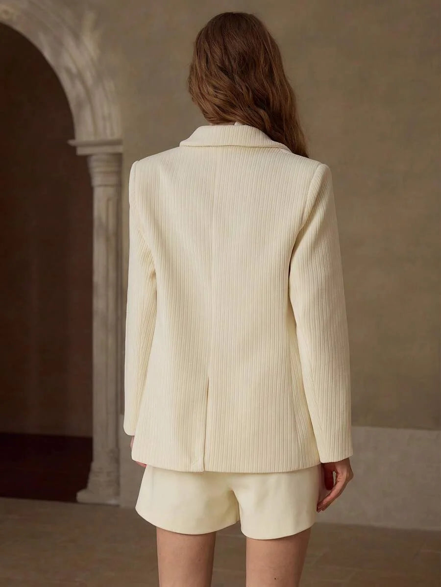 PREMIUM STRUCTURED SINGLE BUTTON BLAZER