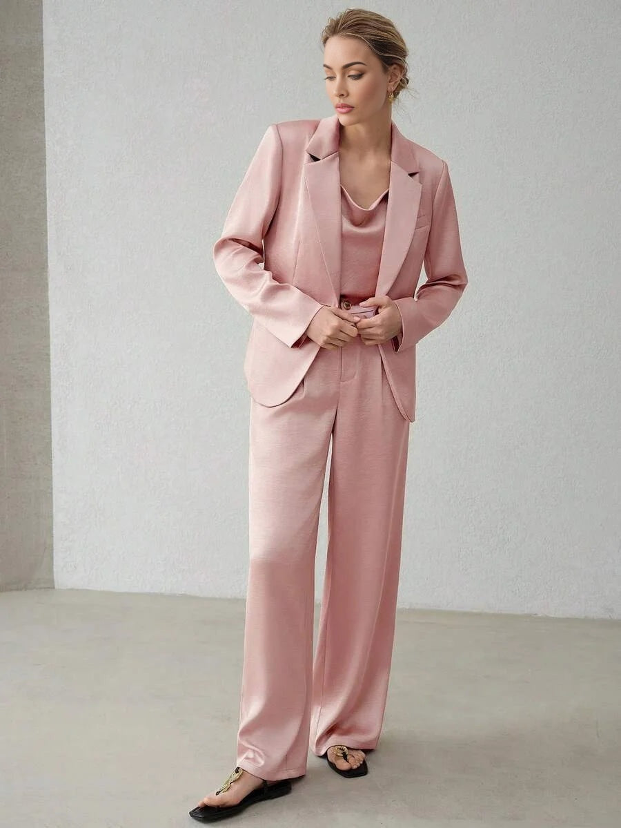 PREMIUM STRUCTURED SINGLE BUTTON BLAZER