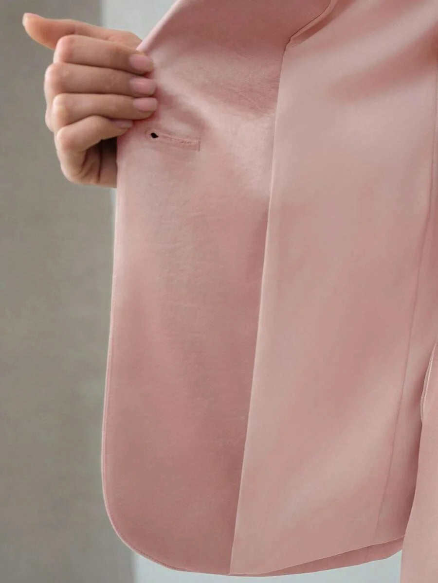 PREMIUM STRUCTURED SINGLE BUTTON BLAZER