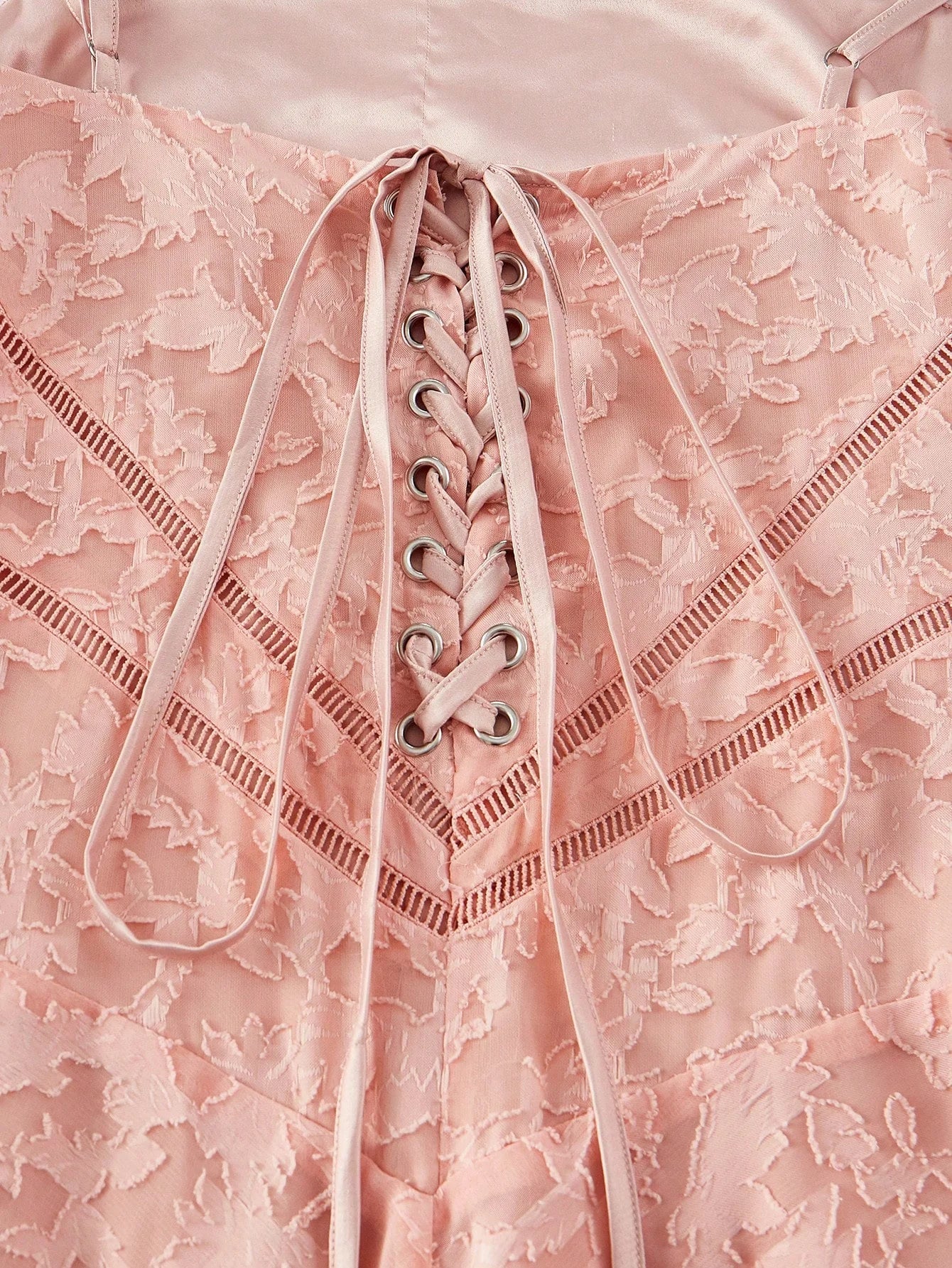 PREMIUM TEXTURED BIAS CUT CAMI DRESS