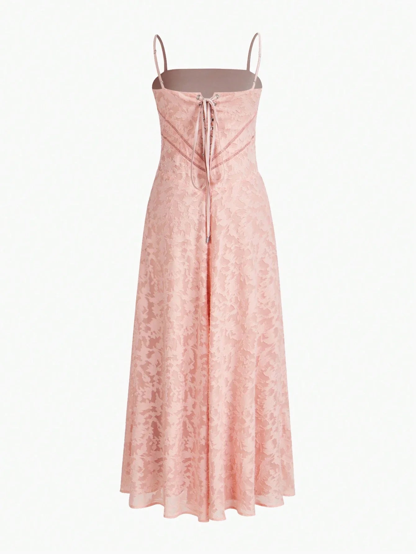 PREMIUM TEXTURED BIAS CUT CAMI DRESS