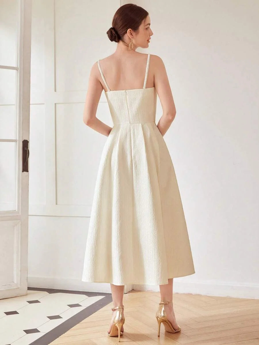 PREMIUM TEXTURED CAMI DRESS WITHOUT BELTSUMMER OUTFITS FOR BEACH VACATION