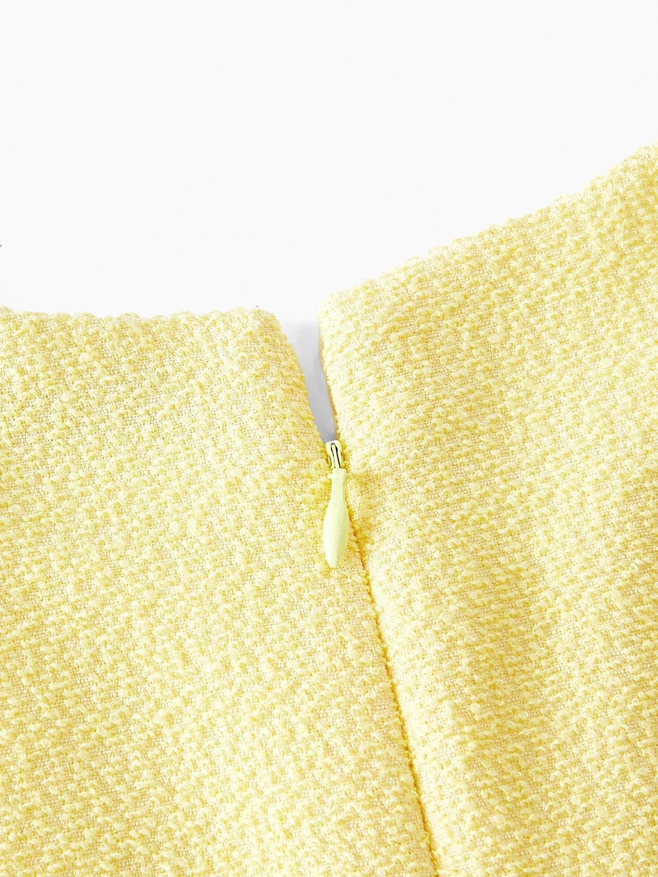 PREMIUM TEXTURED FLORAL EMBROIDERED ALINE DRESS