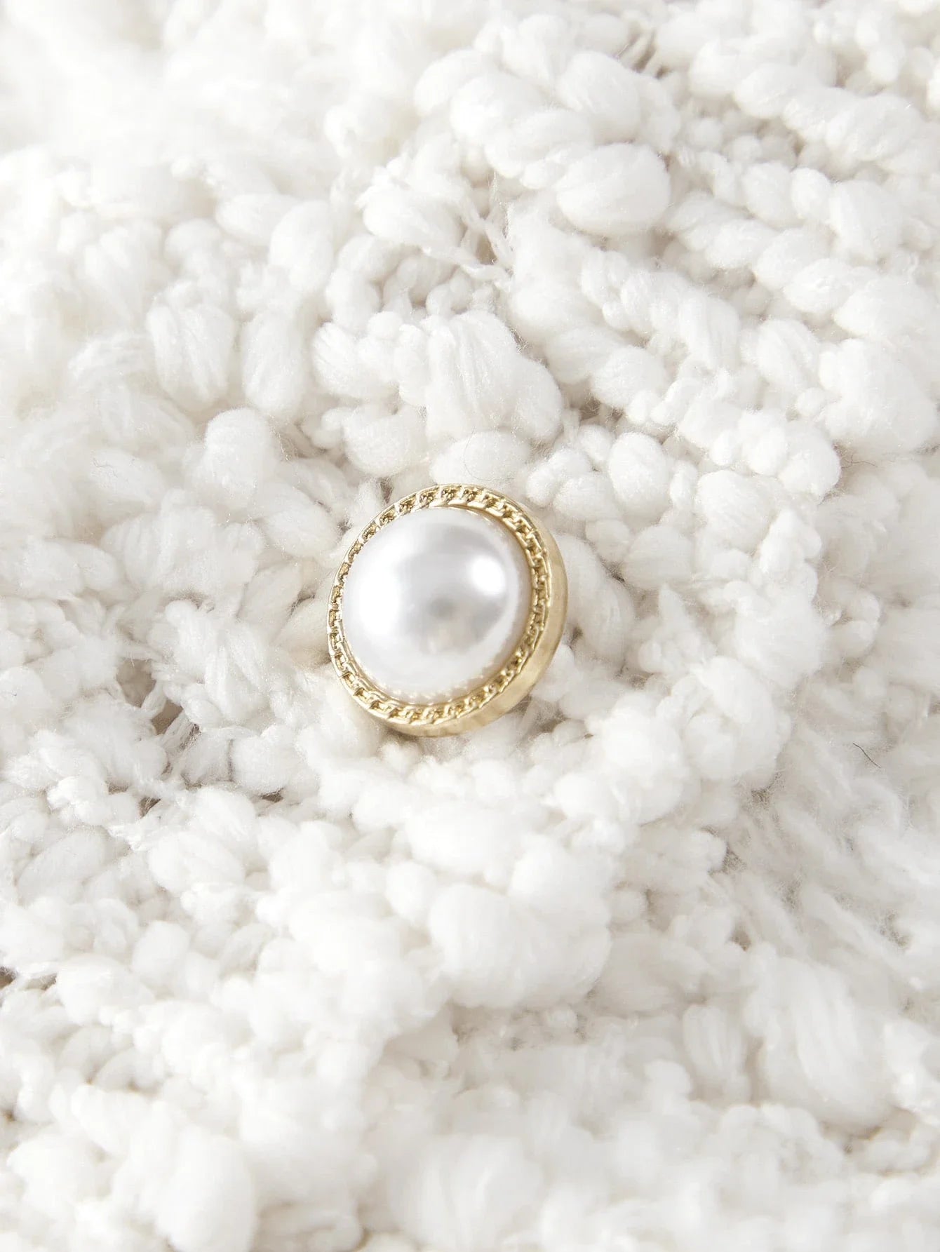 PREMIUM TEXTURED KNIT CONTRAST FUZZY TRIM CARDIGAN