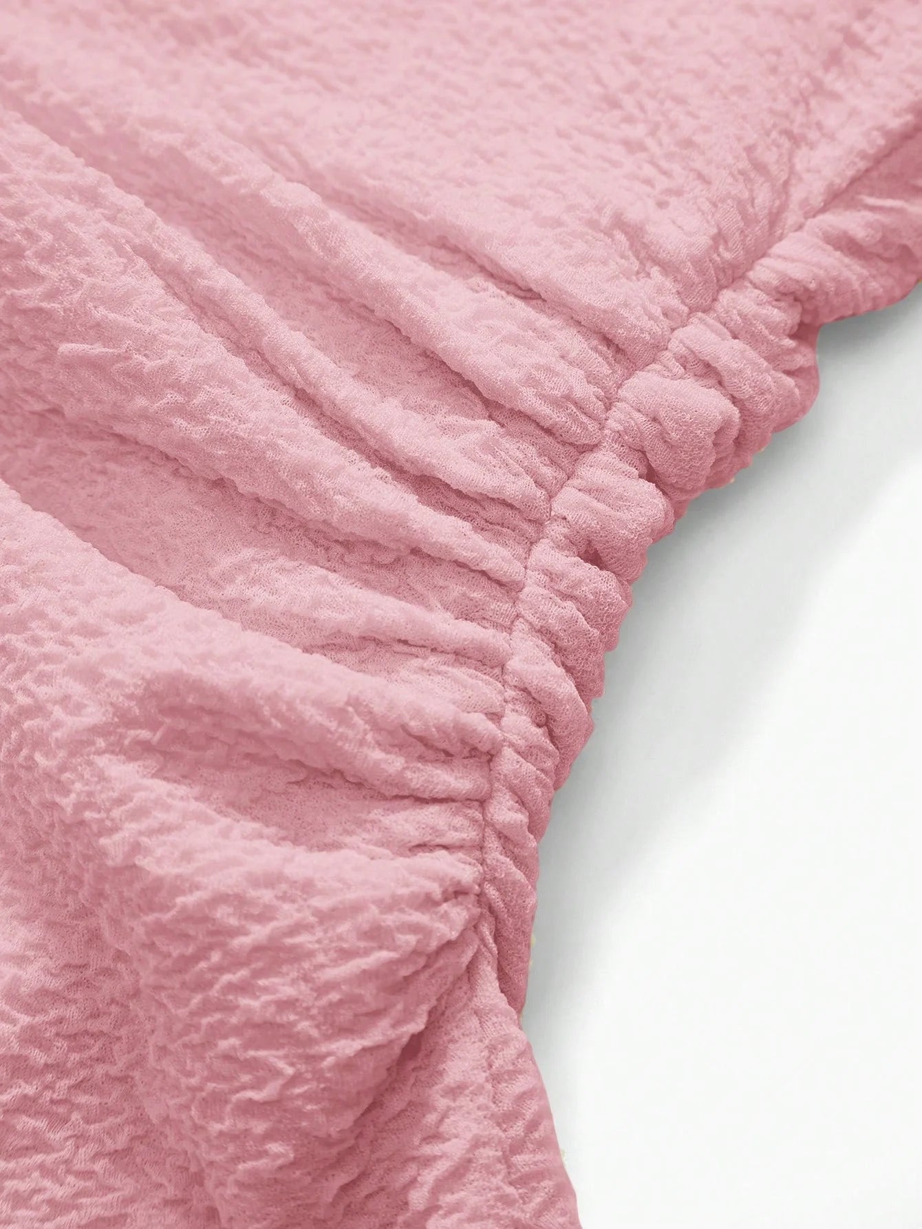 PREMIUM TEXTURED SLIT LONG DRESS