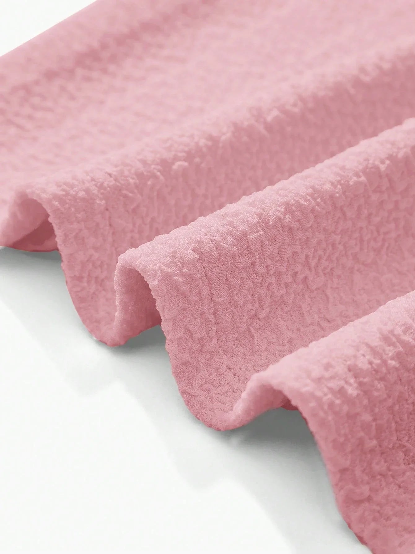 PREMIUM TEXTURED SLIT LONG DRESS