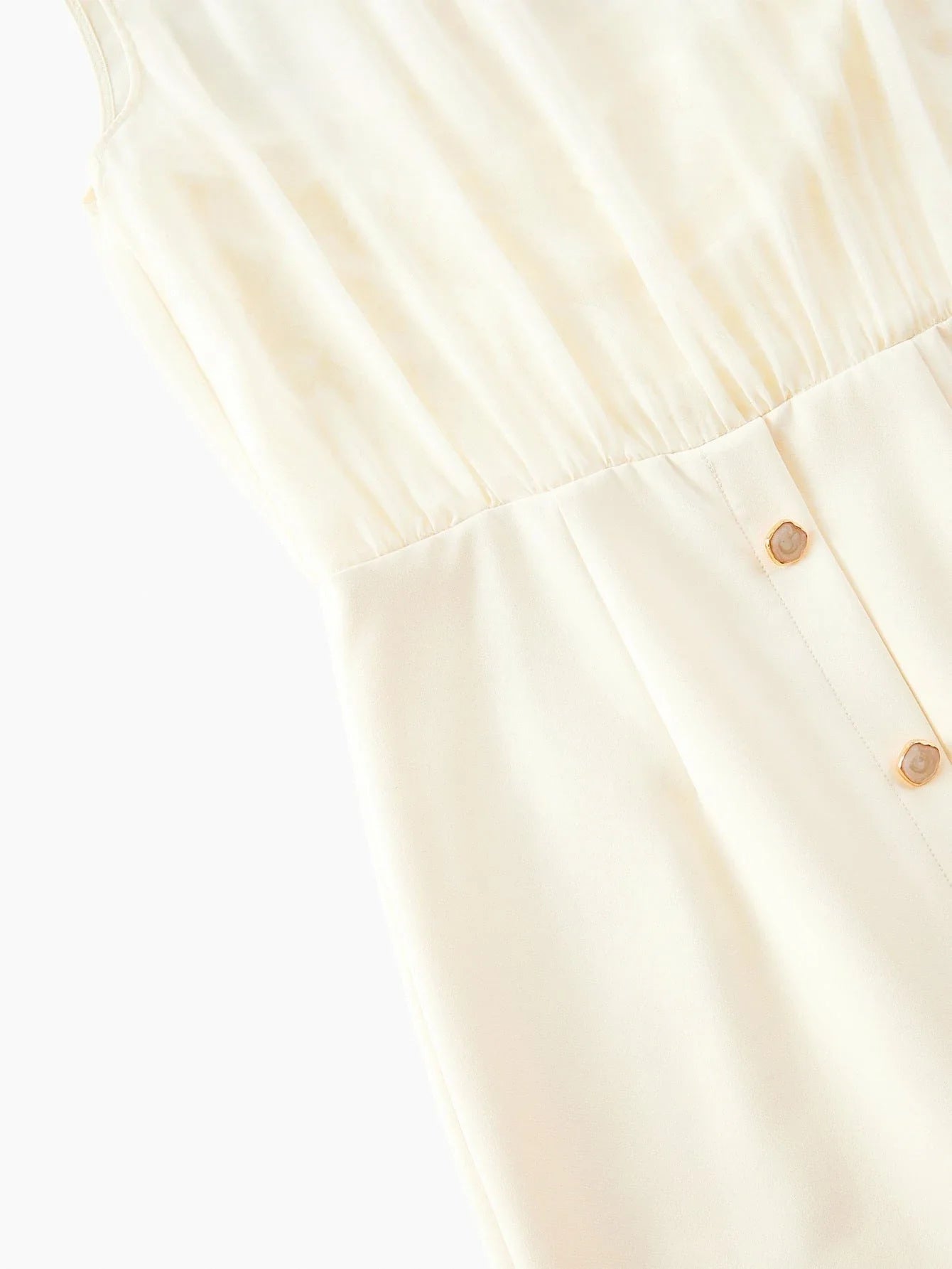 PREMIUM TURTLENECK LACE BODICE BUTTON FRONT SLIM FIT MIDI DRESS