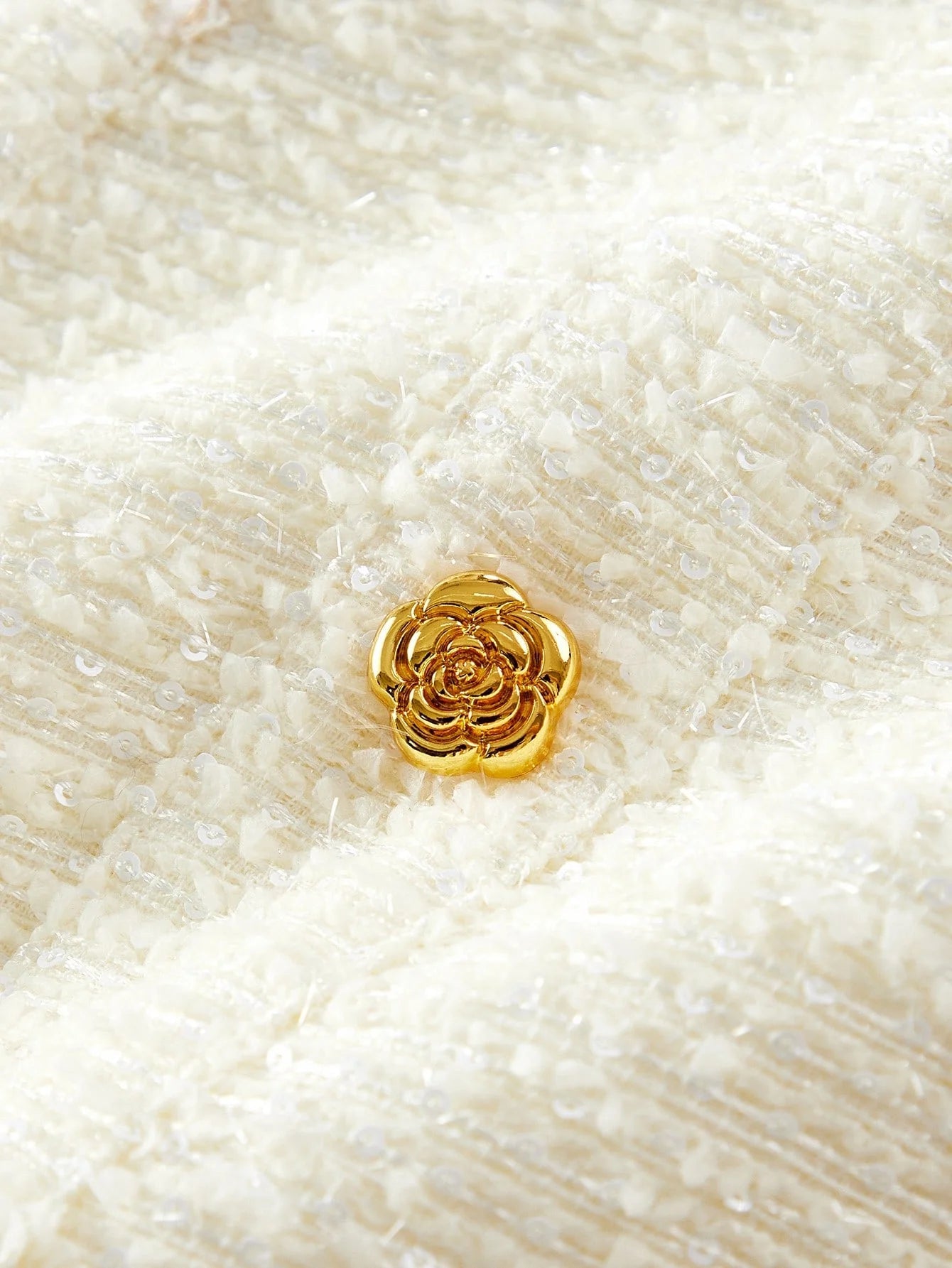 PREMIUM TWEED BUTTON UP DRESS