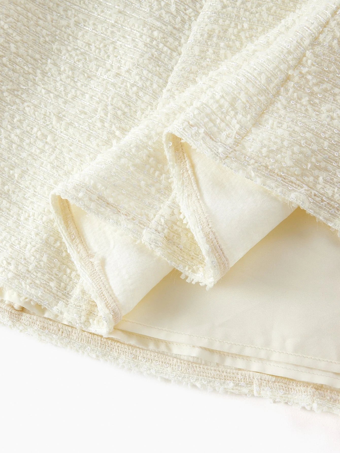 PREMIUM TWEED BUTTON UP DRESS