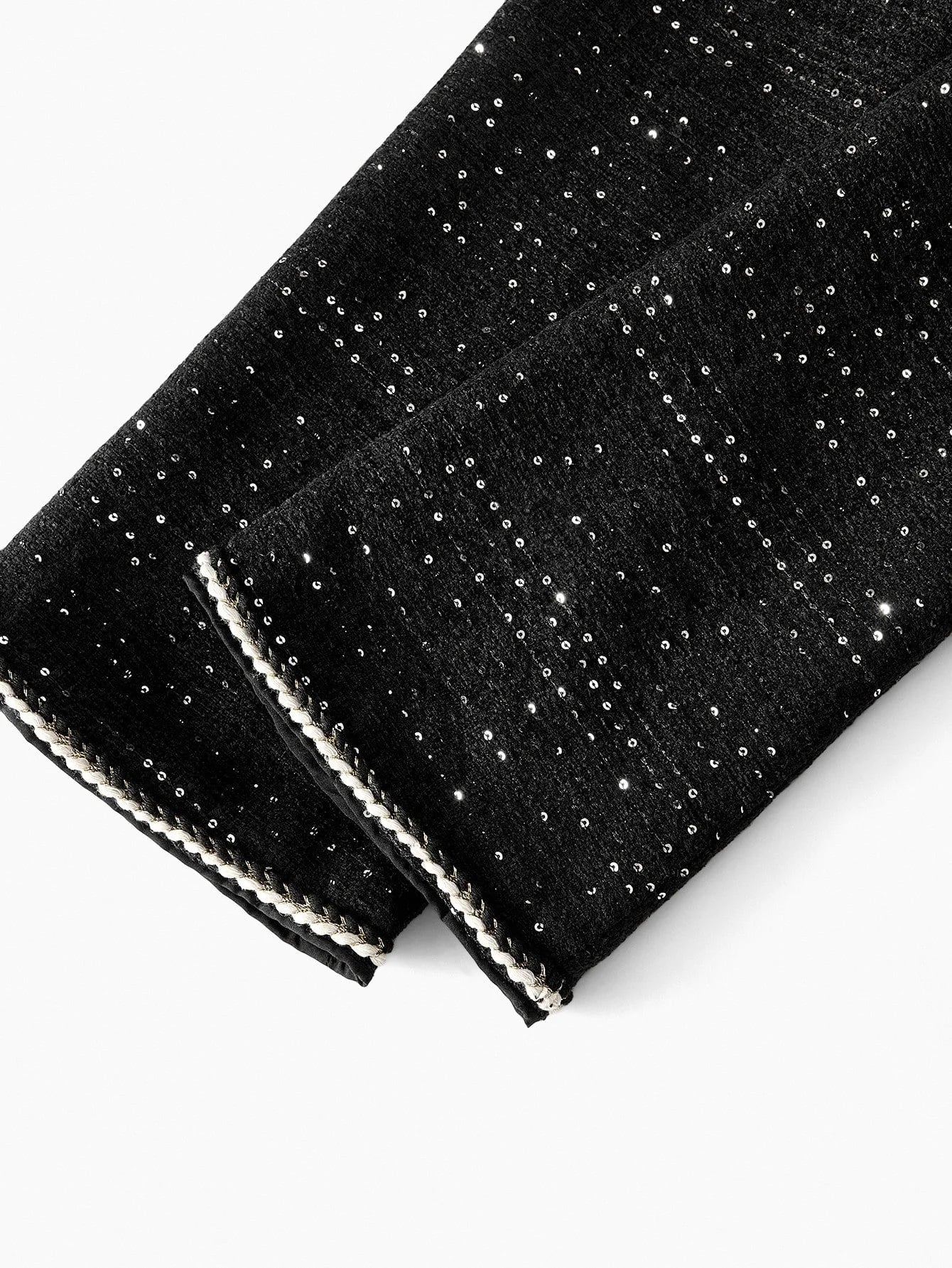 PREMIUM TWEED CONTRAST BINDING DRESS