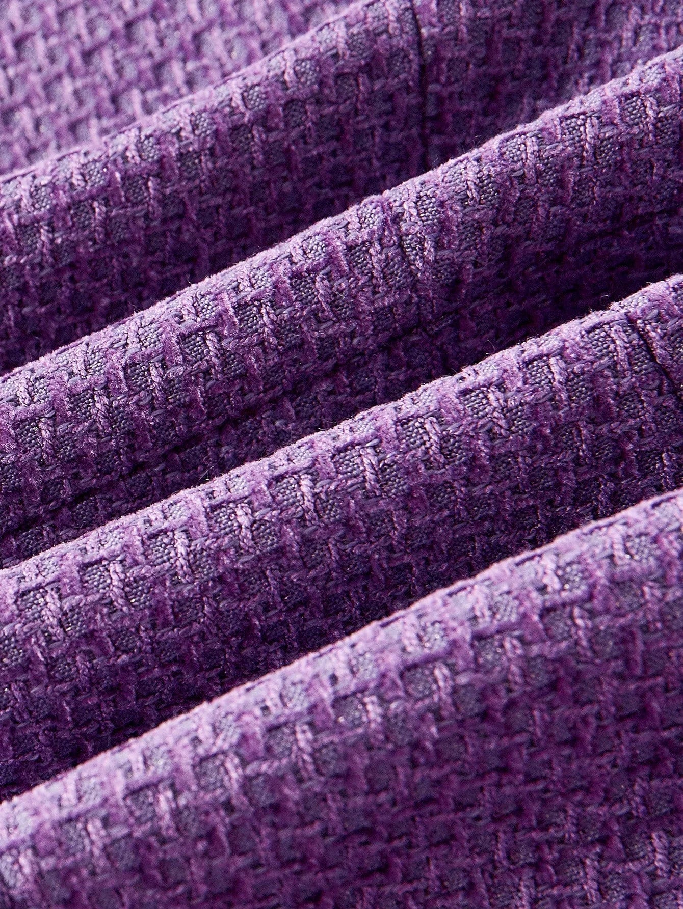 PREMIUM TWEED SOLID LAPEL COLLAR PLEATED HEM DOUBLE BREASTED PLACKET SHORT DRESS