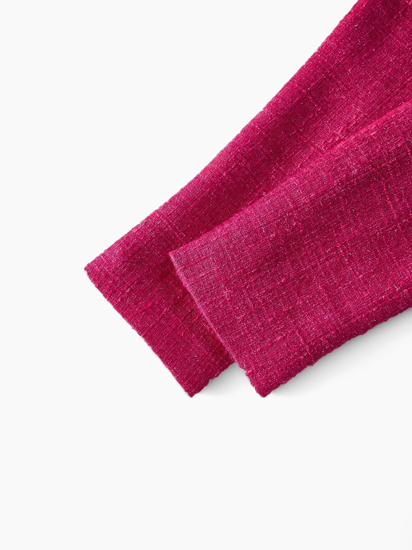 PREMIUM TWEED STRUCTURED STEREO FLORAL BLAZER