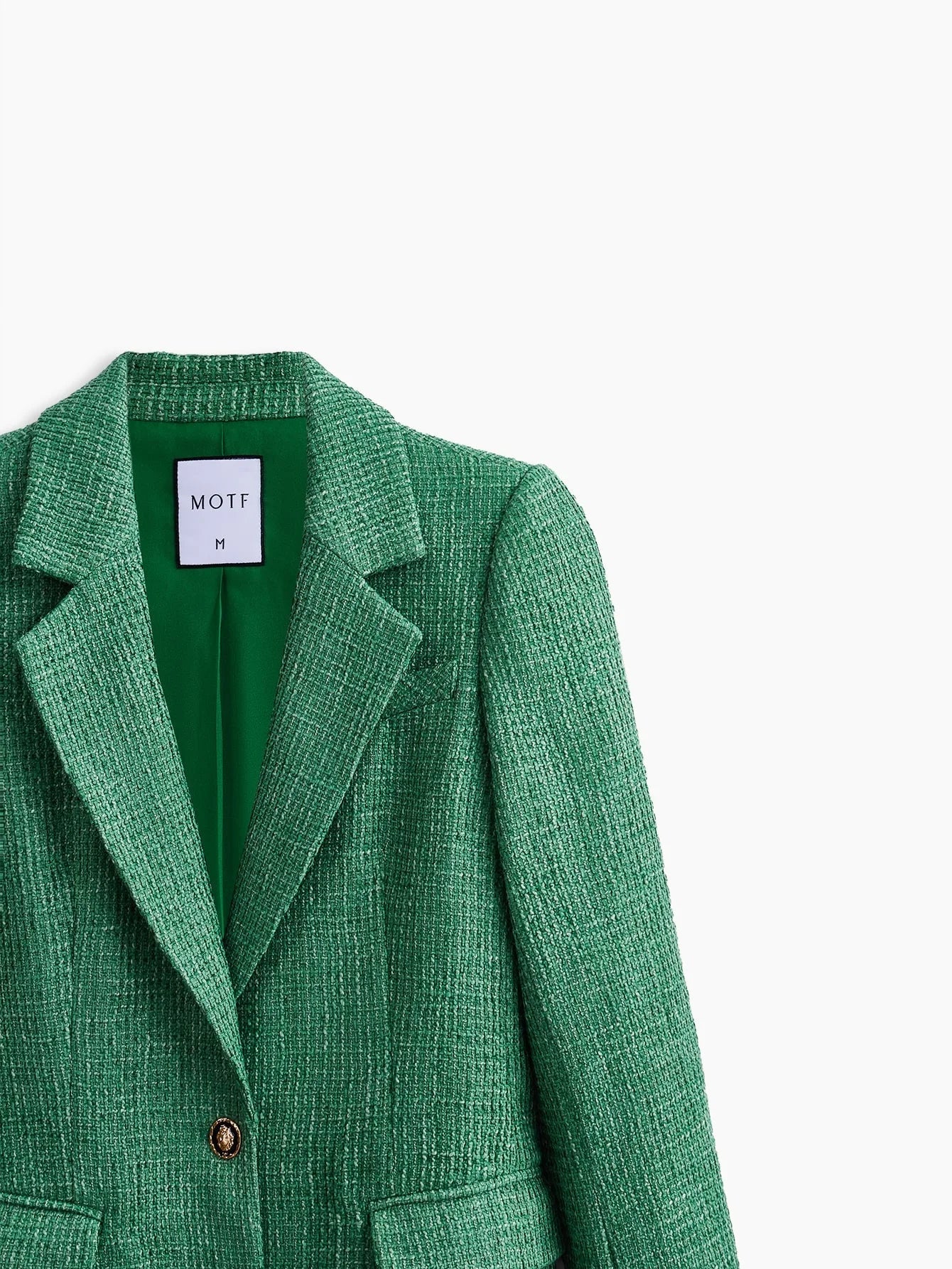 PREMIUM TWEED VISCOSEBLEND BLAZER