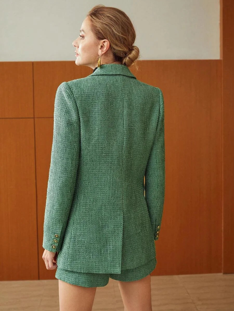 PREMIUM TWEED VISCOSEBLEND BLAZER