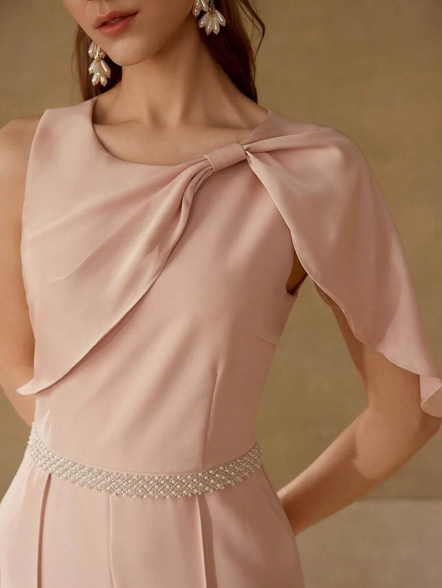 PREMIUM TWIST PINTUCK JUMPSUIT