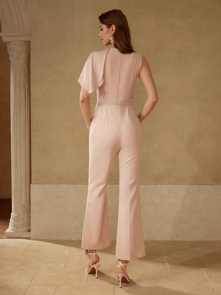 PREMIUM TWIST PINTUCK JUMPSUIT