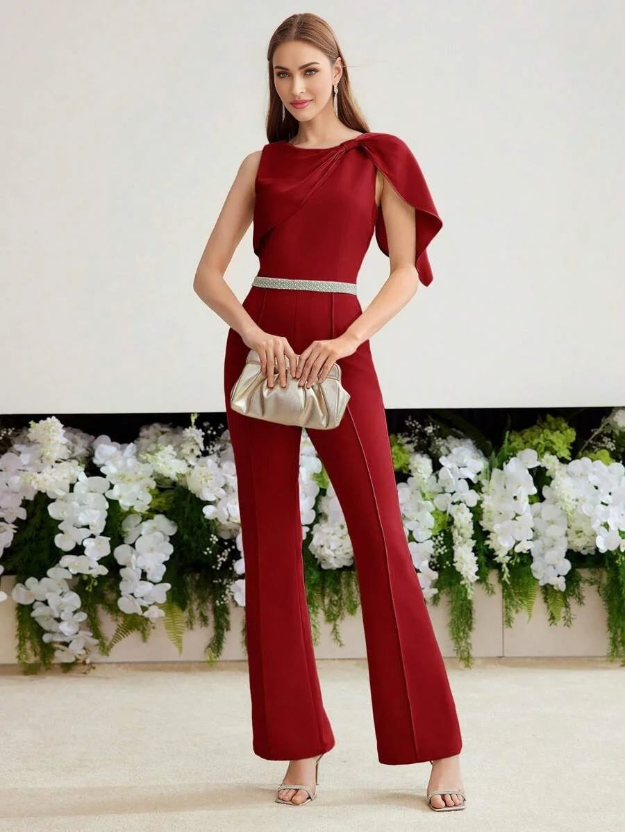 PREMIUM TWIST PINTUCK JUMPSUITS