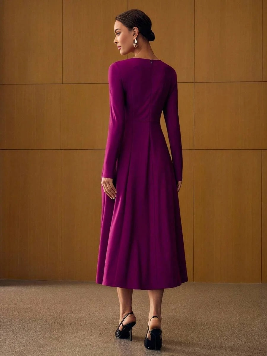 PREMIUM TWIST SLIM FIT DRESS