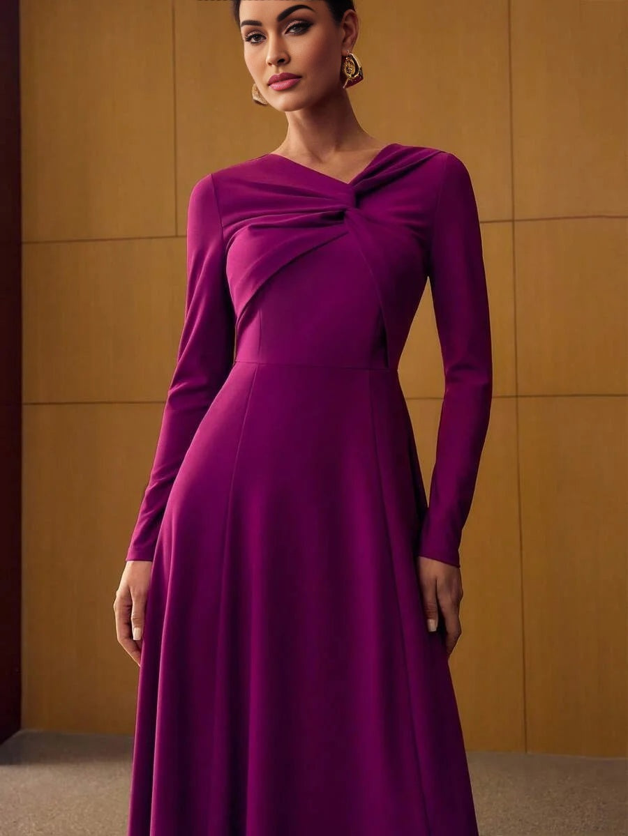 PREMIUM TWIST SLIM FIT DRESS