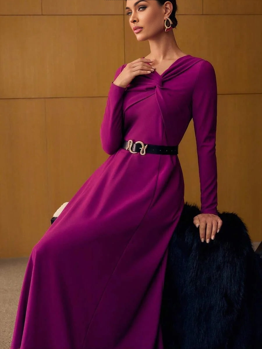 PREMIUM TWIST SLIM FIT DRESS