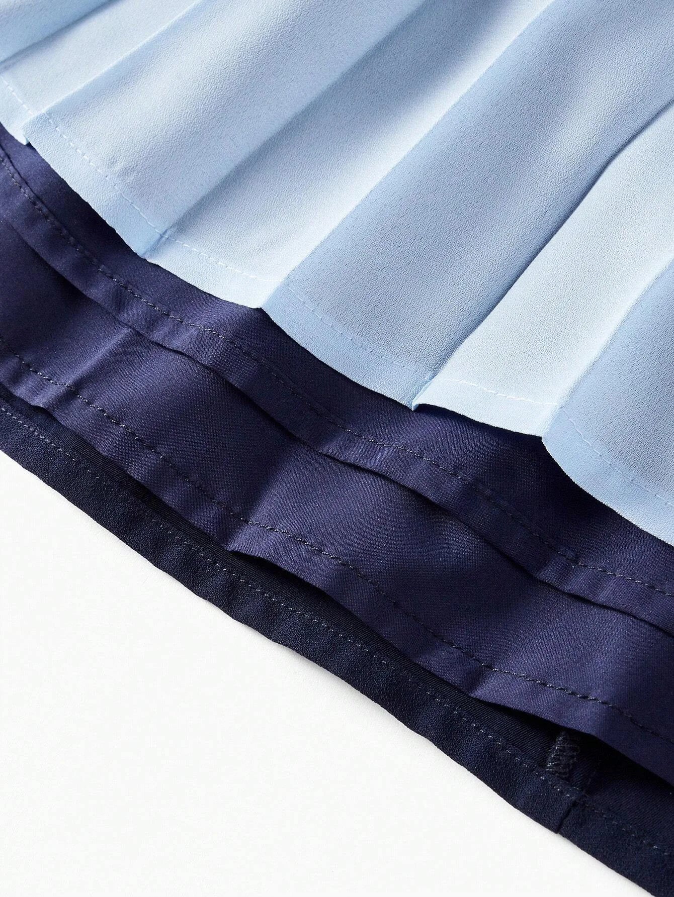 PREMIUM TWO TONE PLEATED PANEL DRESSSUMMER OUTFITS