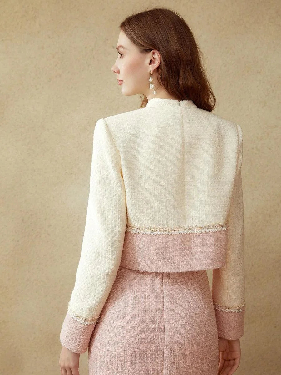 PREMIUM TWOTONE TWEED JACKET