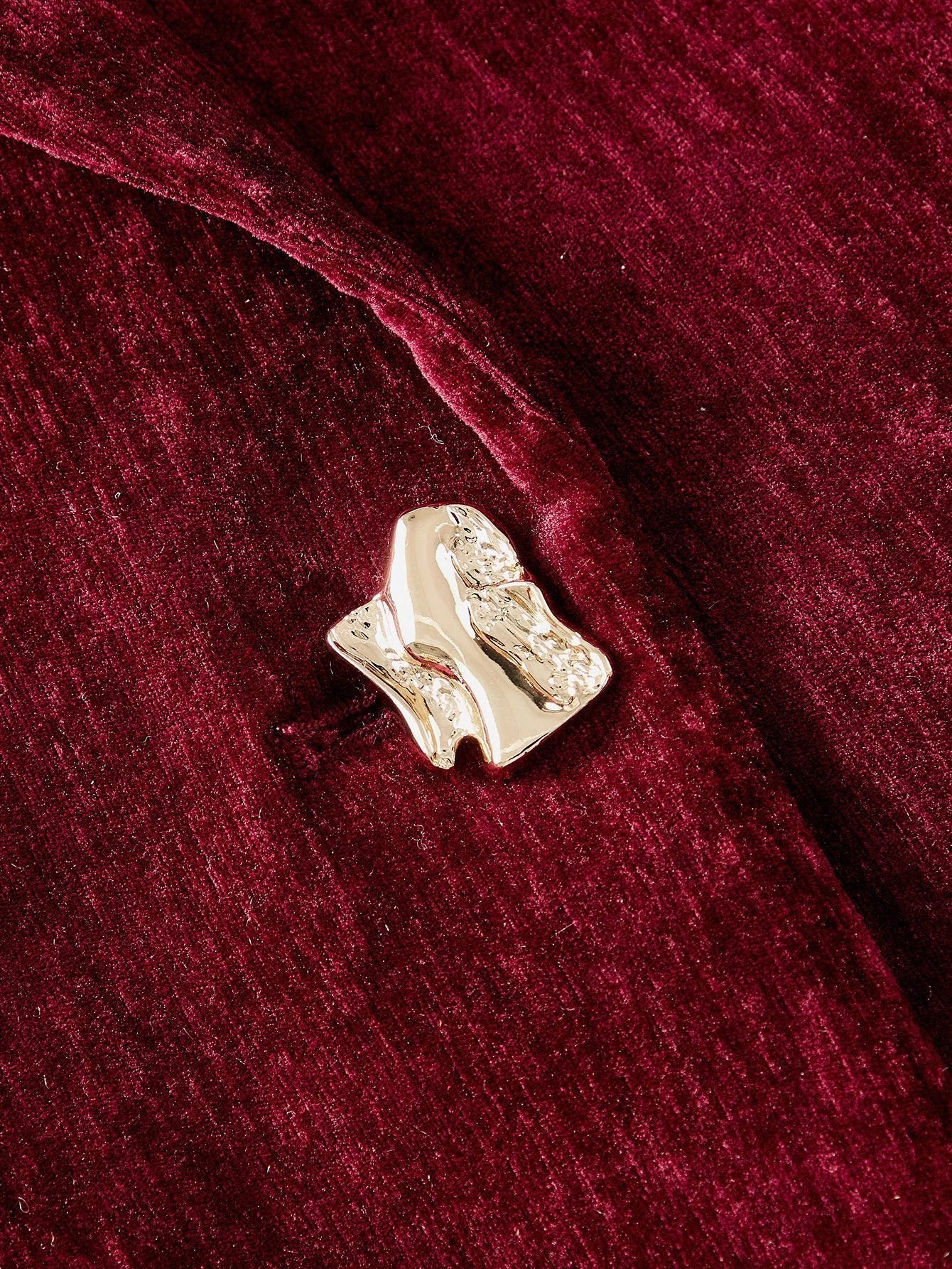 PREMIUM VELVET SINGLE BUTTON BLAZER