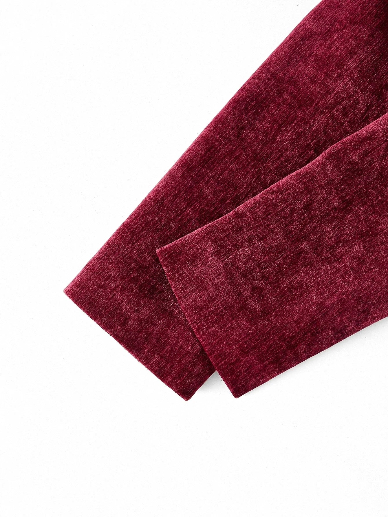 PREMIUM VELVET SINGLE BUTTON BLAZER