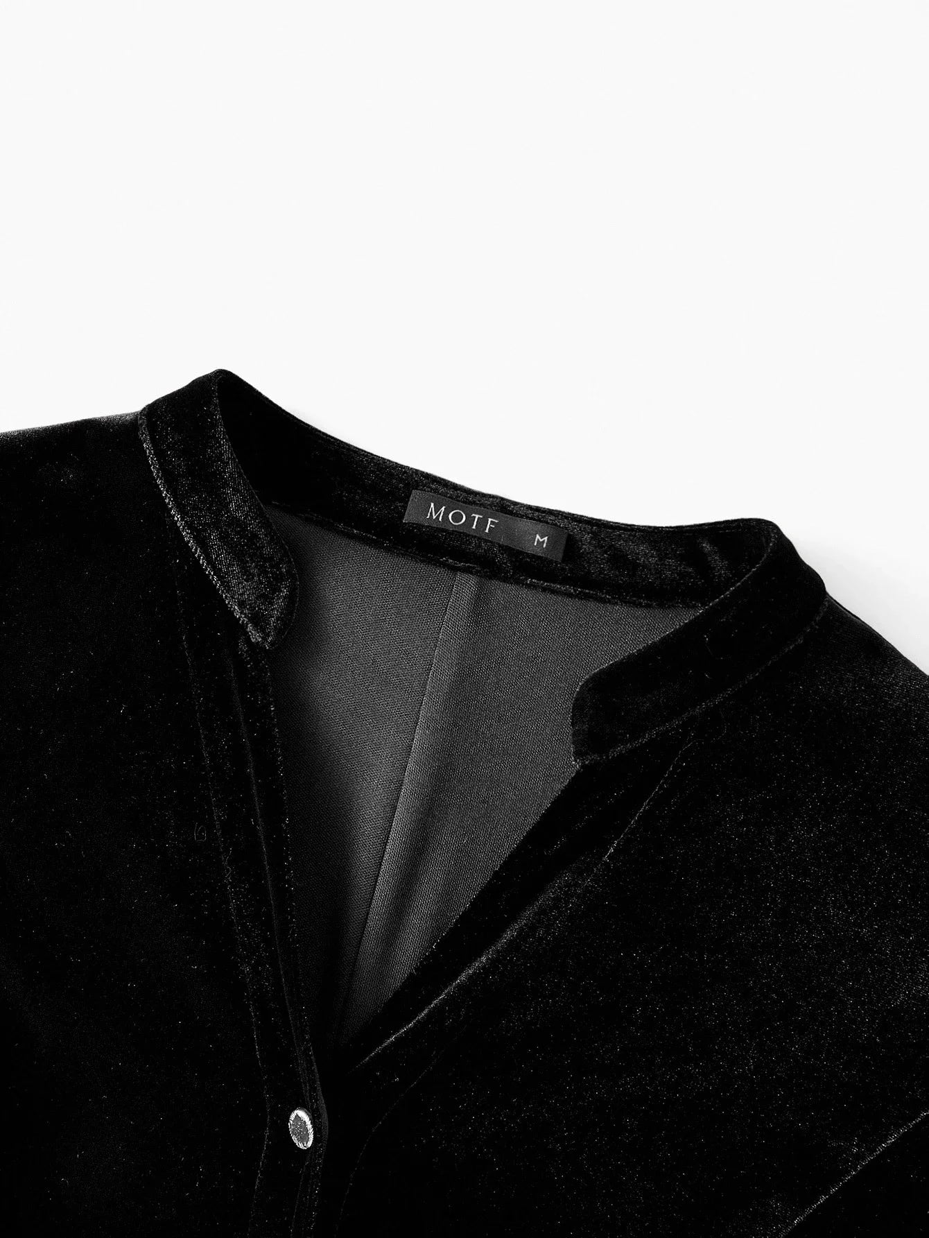 PREMIUM VELVET SOLID NOTCH NECK FLARE SLEEVE FLOWY HEM DRESS WITHOUT BELT