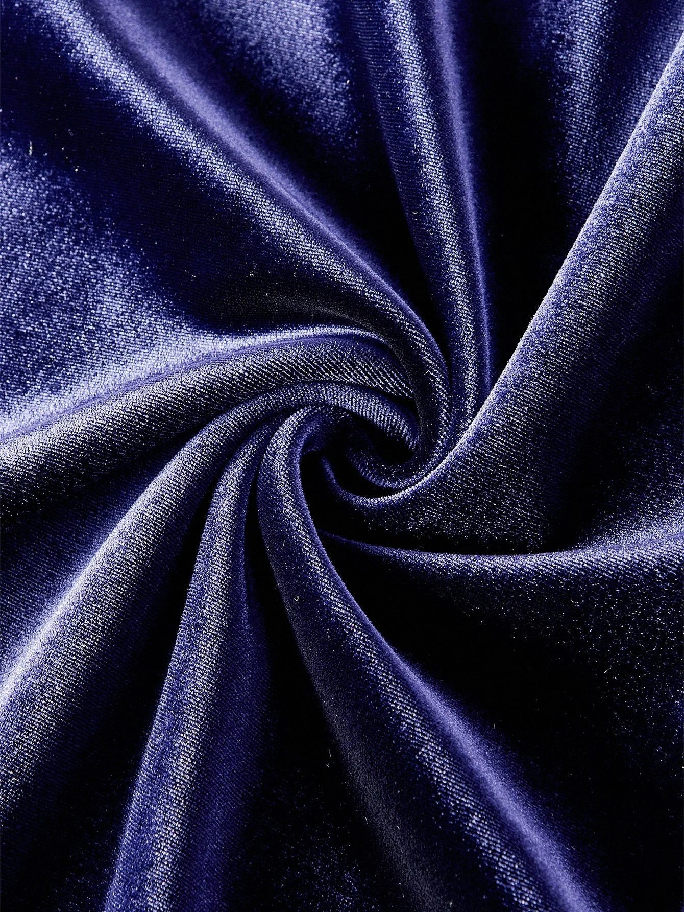 PREMIUM VELVET WRAP METAL DECOR BLAZER