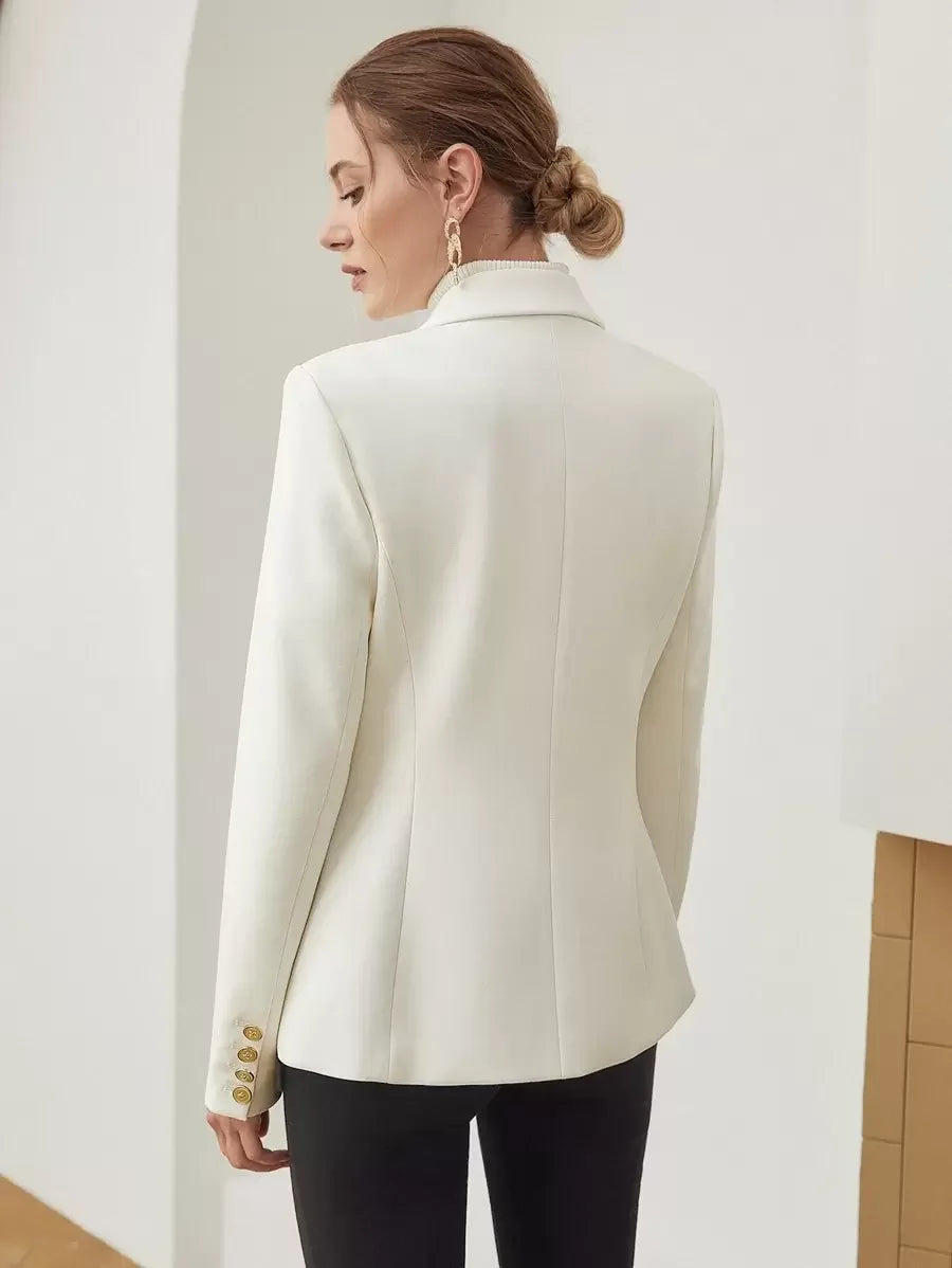 PREMIUM VISCOSE DOUBLE BREASTED BLAZER