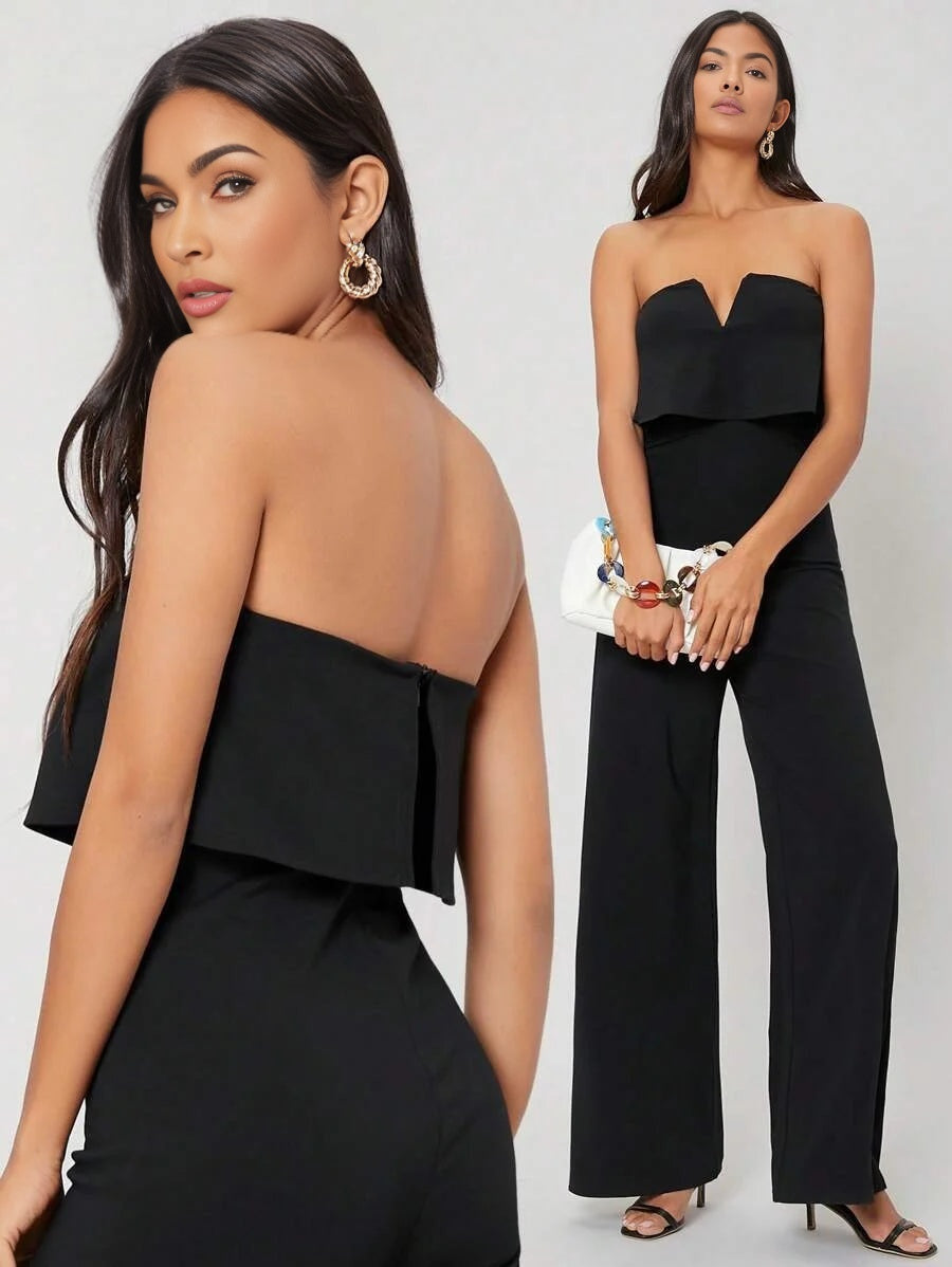 PREMIUM VISCOSE VBAR JUMPSUIT