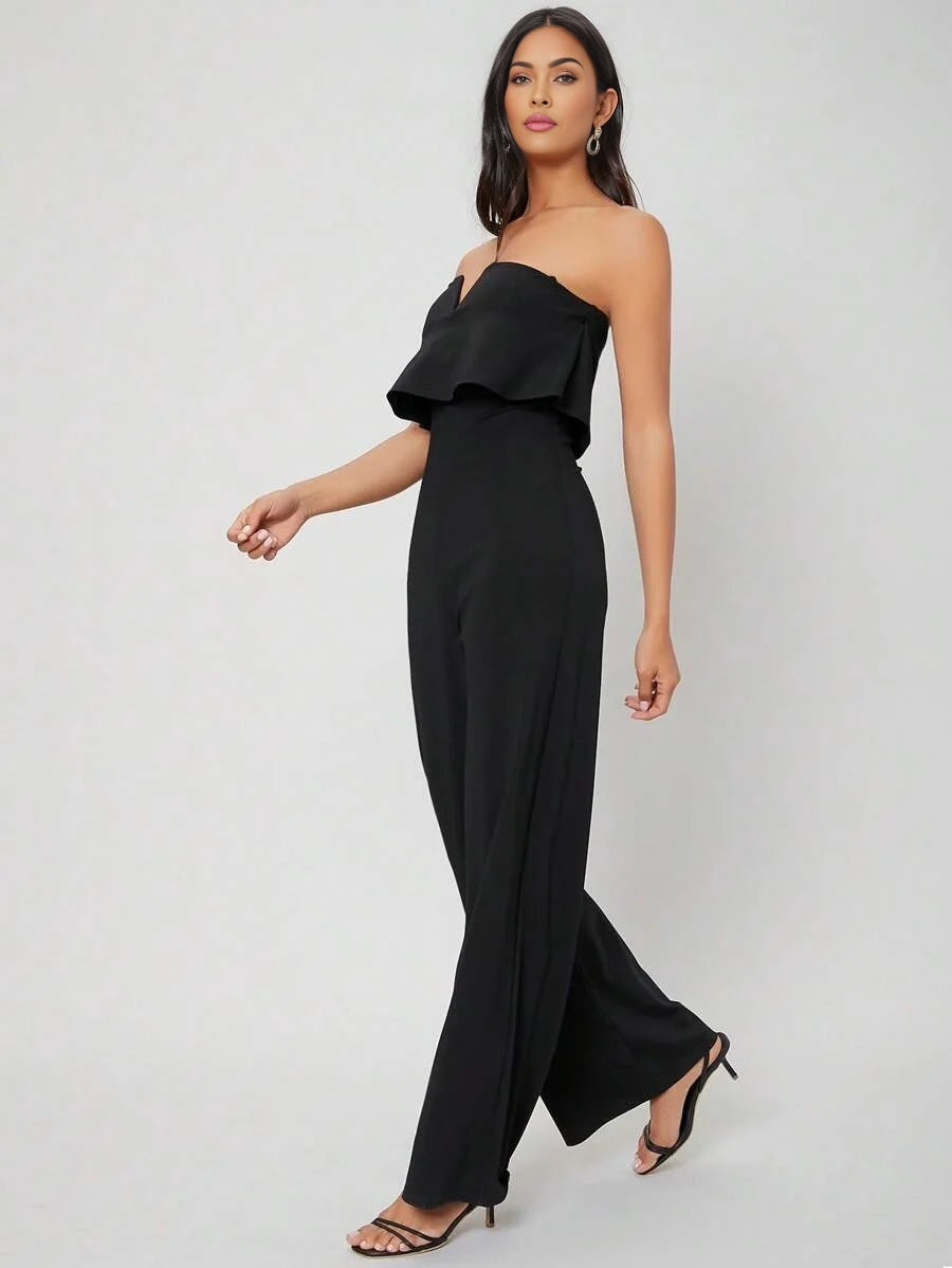 PREMIUM VISCOSE VBAR JUMPSUIT