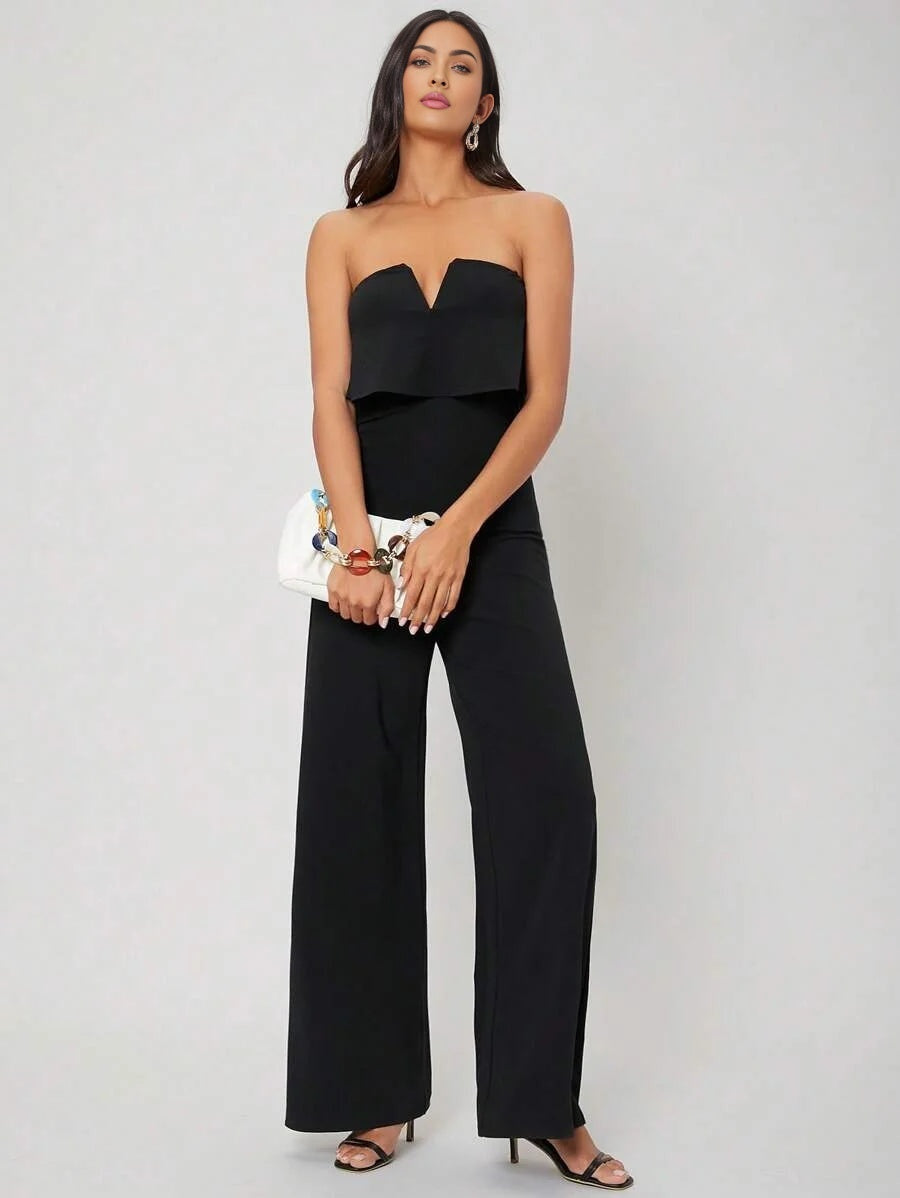 PREMIUM VISCOSE VBAR JUMPSUIT