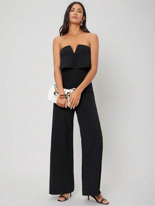 PREMIUM VISCOSE VBAR JUMPSUIT