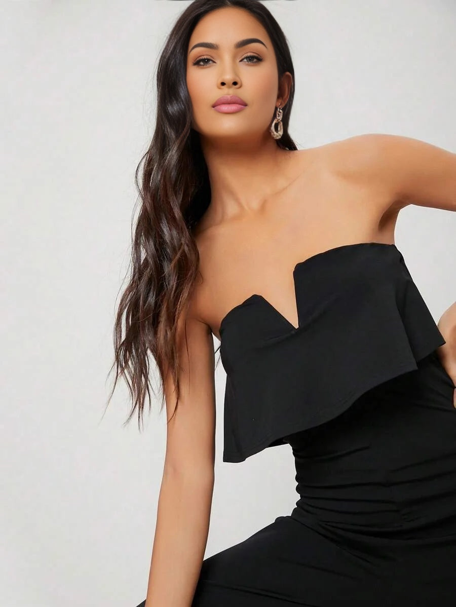 PREMIUM VISCOSE VBAR JUMPSUIT