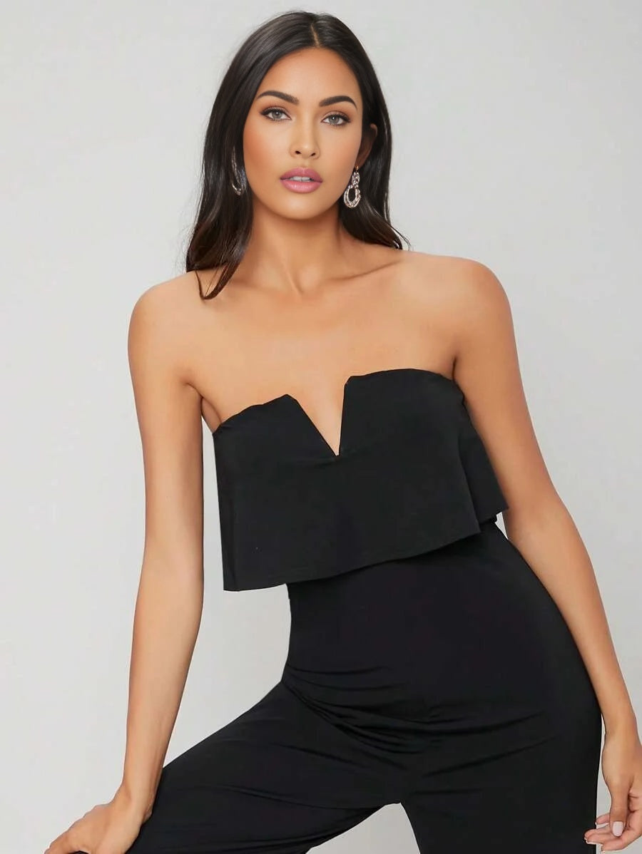 PREMIUM VISCOSE VBAR JUMPSUIT