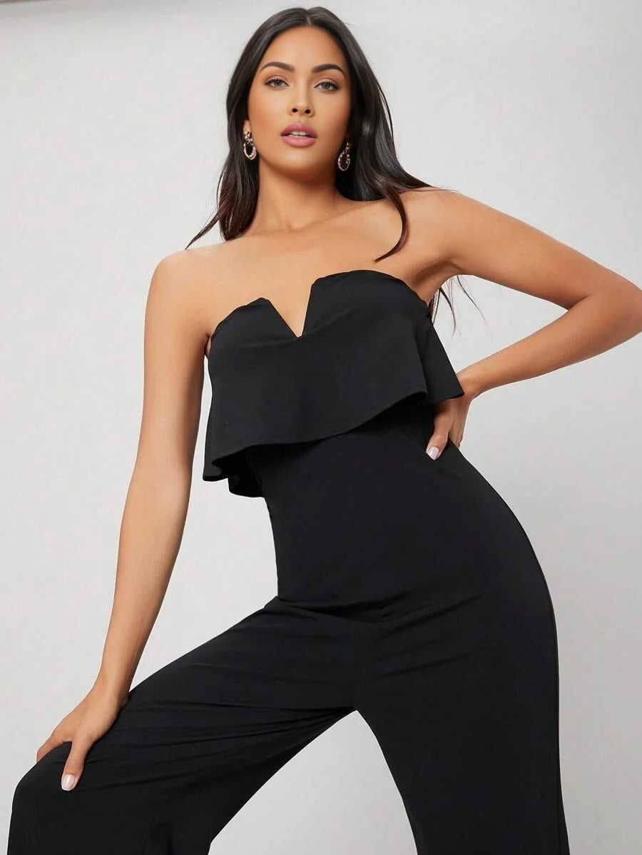 PREMIUM VISCOSE VBAR JUMPSUIT
