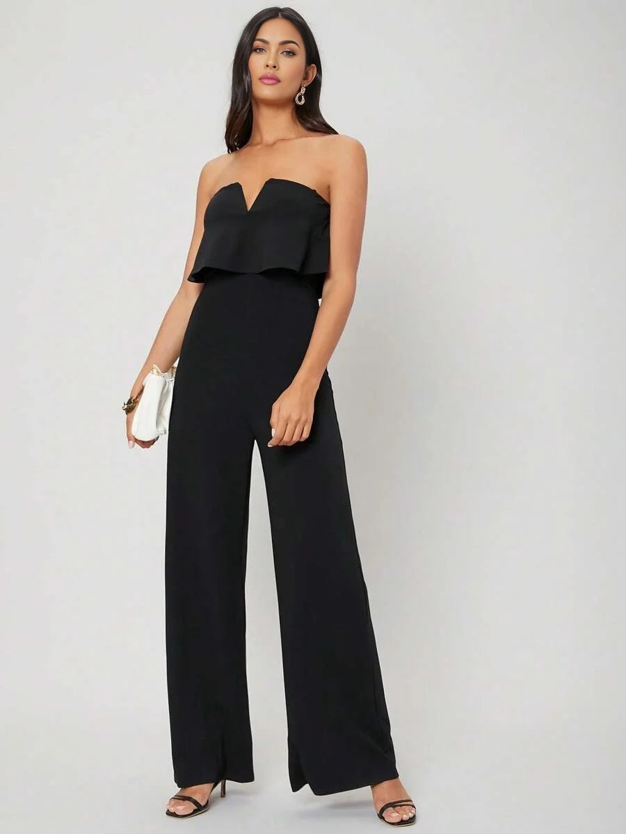 PREMIUM VISCOSE VBAR JUMPSUIT