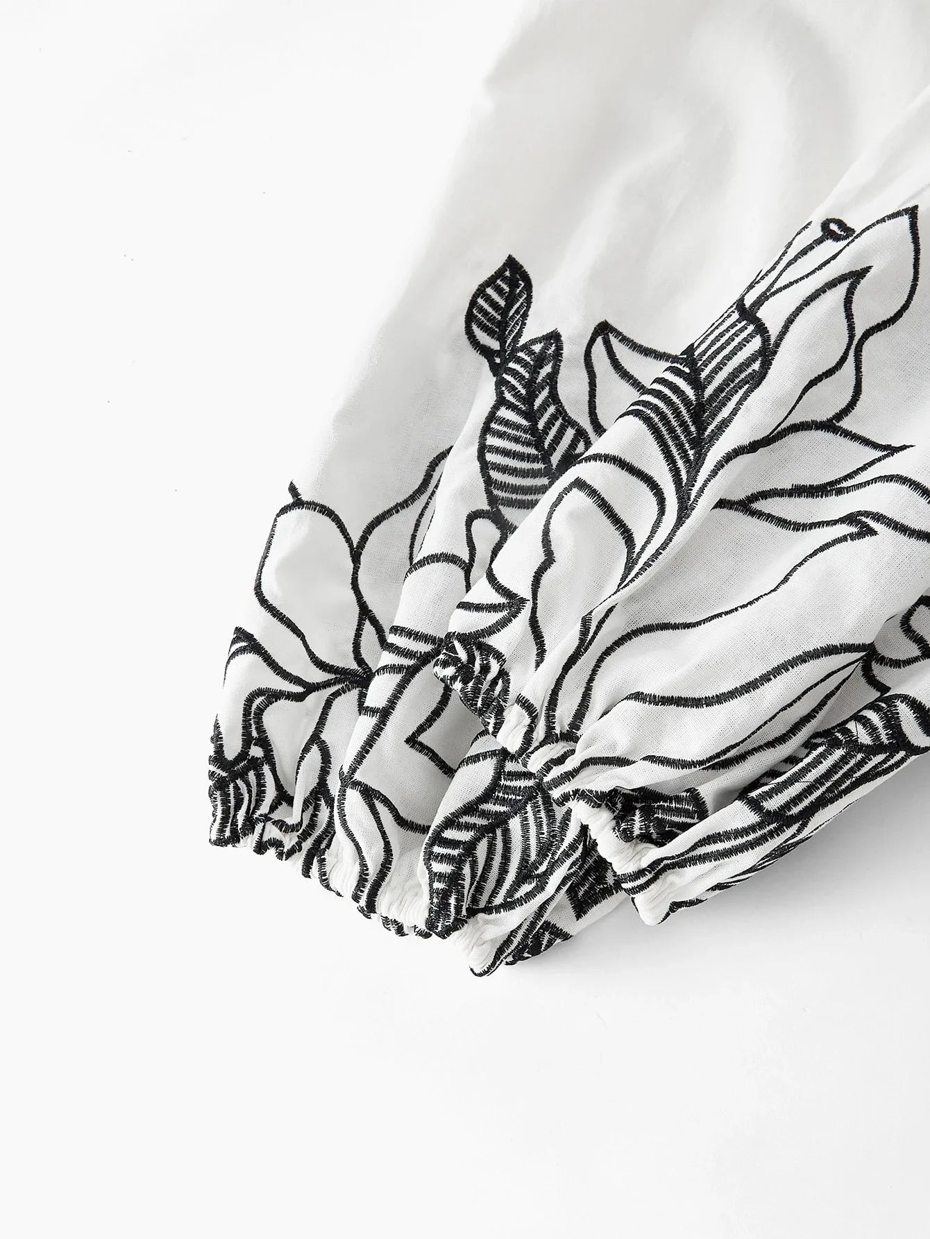 PREMIUM VNECK FLORAL EMBROIDERED DRESSVALENTINES DAY OUTFIT