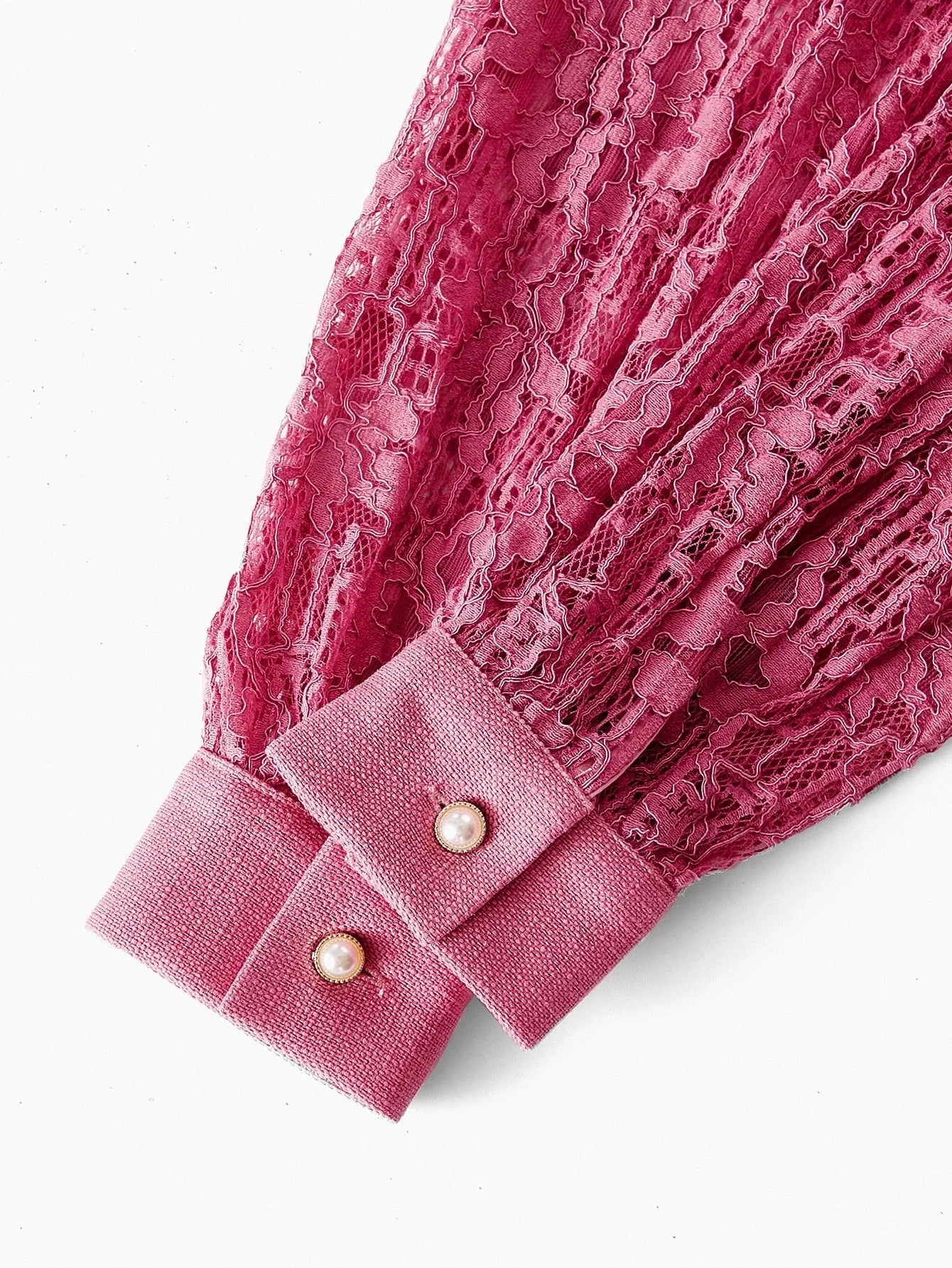 PREMIUM VNECK LACE BELTED ALINE DRESS