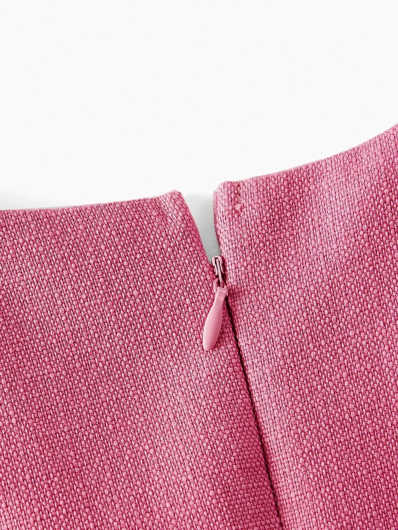 PREMIUM VNECK LACE BELTED ALINE DRESS