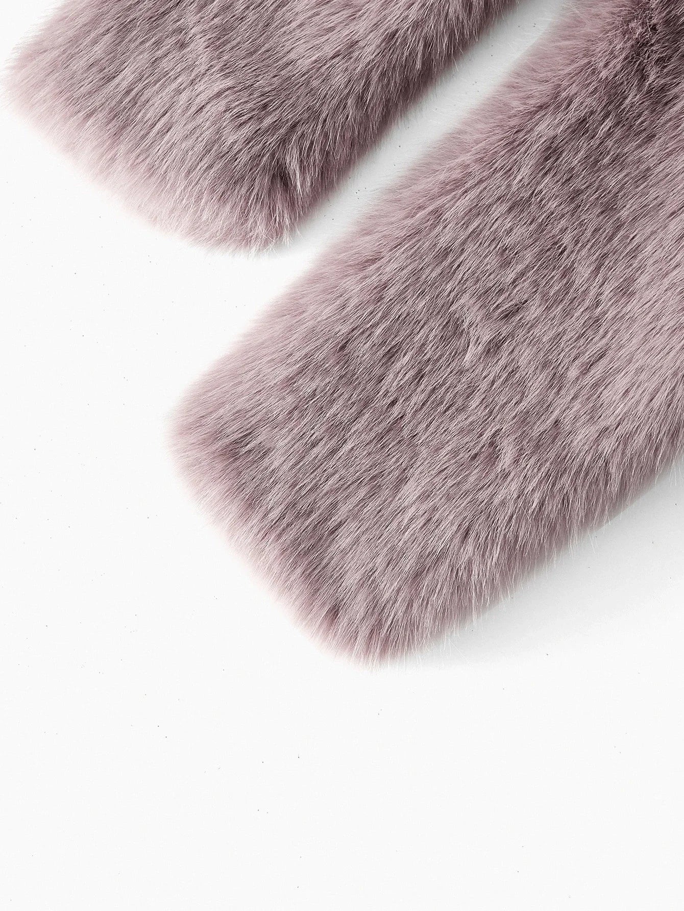 PREMIUM WATERFALL BELTED FAUX FUR COAT