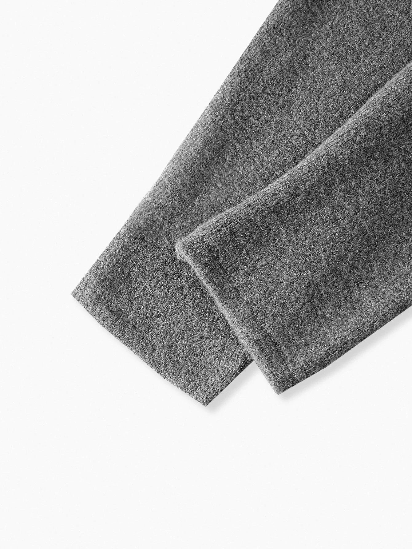 PREMIUM WATERFALL COLLAR BELTED CARDIGAN