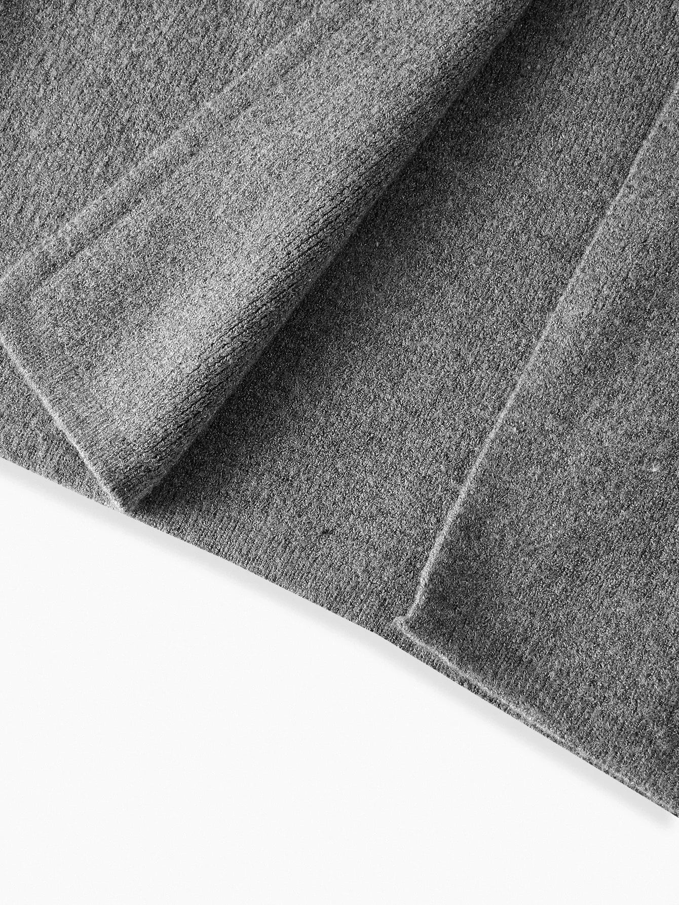 PREMIUM WATERFALL COLLAR BELTED CARDIGAN