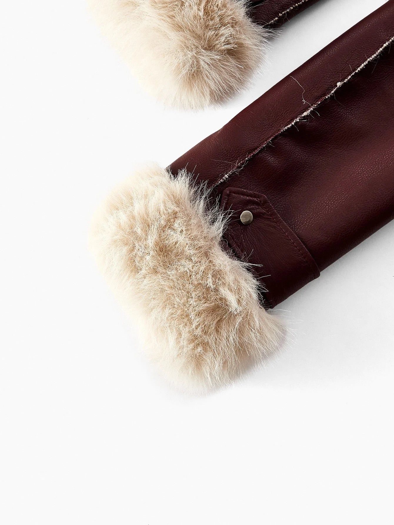 PREMIUM WATERFALL COLLAR FAUX FUR COAT